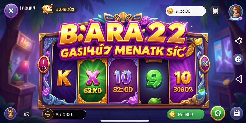 Screenshot gameplay BARA22 menampilkan keseruan bermain Slot.