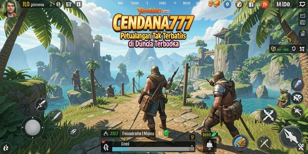 Gameplay CENDANA777 menampilkan petualangan seru di dunia terbuka.