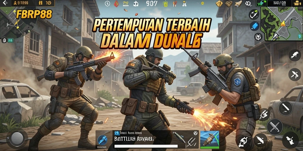 Gameplay seru FBRP88 saat pertempuran sengit.