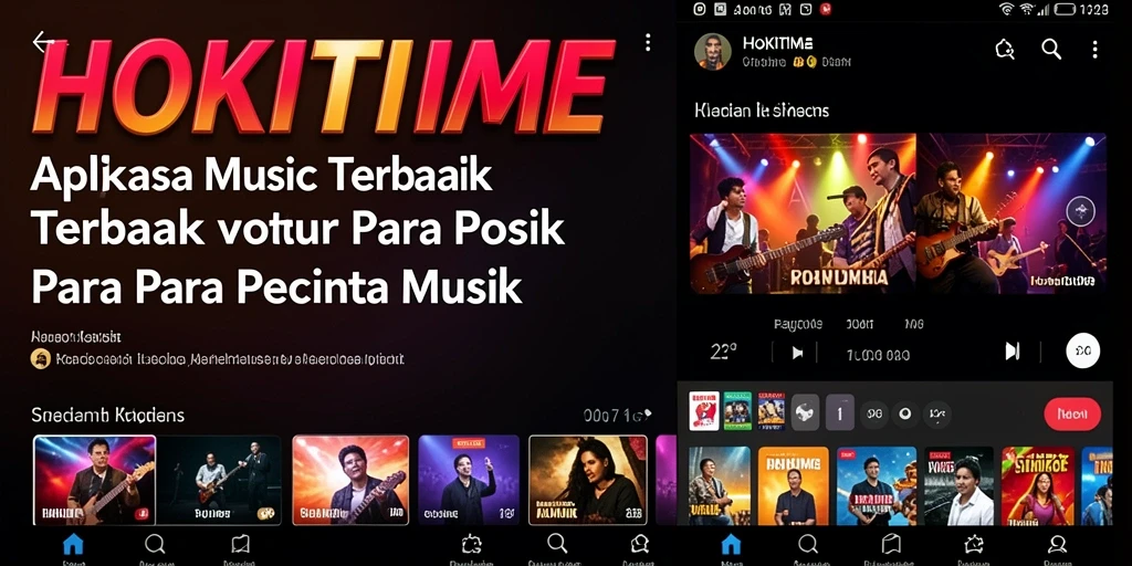 Screenshot HOKITIME menampilkan gameplay seru dengan elemen musik interaktif.