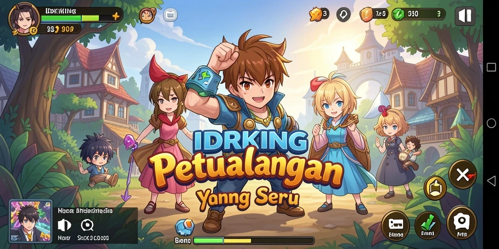 Gameplay seru dan karakter anime yang menarik