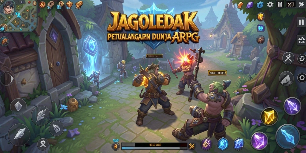 Gameplay ARPG yang mendebarkan dengan grafis yang menawan.