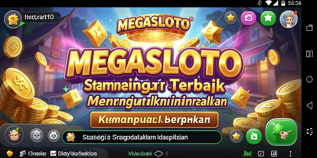 Tampilan gameplay <strong>MEGASLOTO</strong> yang menantang dan menarik.