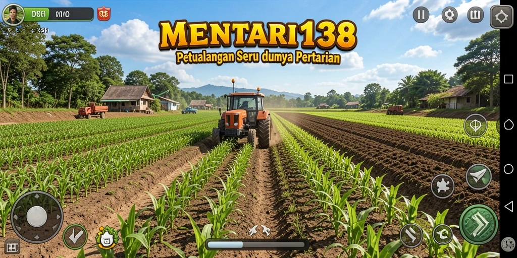 Screenshot MENTARI138 menampilkan gameplay yang seru dalam bertani.