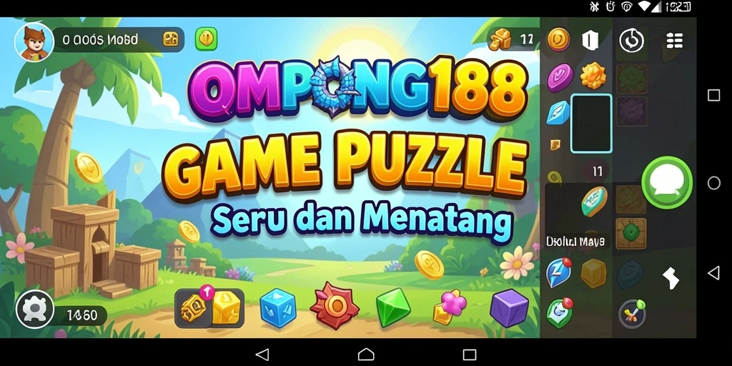 Tampilan gameplay OMPONG188 yang menantang dan menarik.