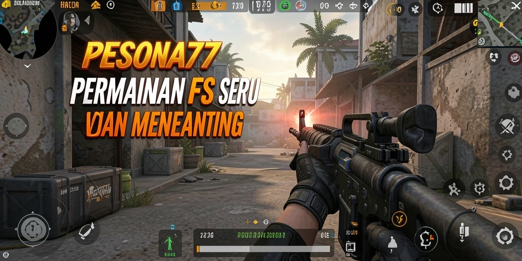 Tampilan gameplay PESONA77 yang aksi dan mendebarkan.