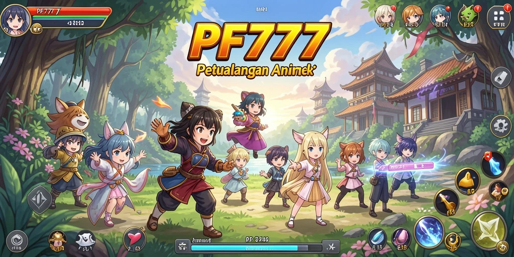 Gameplay PF777 menampilkan aksi seru dalam dunia Anime yang hidup.