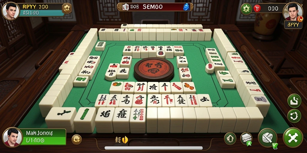 Screenshot menampilkan gameplay menarik dan tantangan Mahjong.