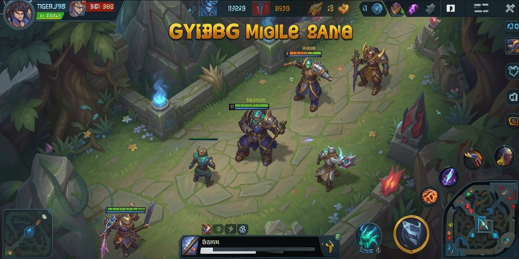 Tampilan menarik dari gameplay seru TIGERJP88 yang penuh strategi.
