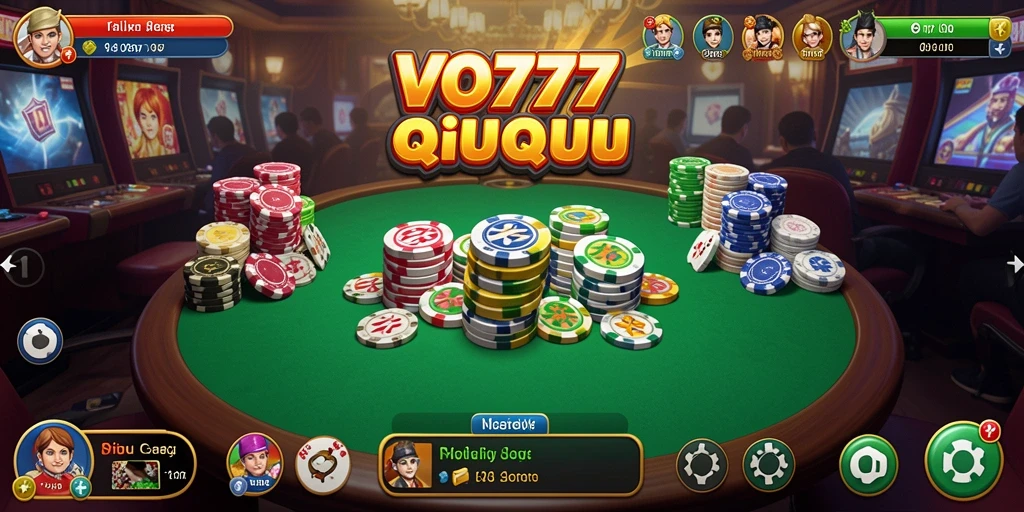 Screenshot gameplay QiuQiu yang menegangkan dan seru.