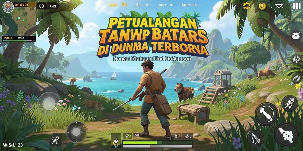 Tampilan gameplay Open World yang menakjubkan dan interaktif.